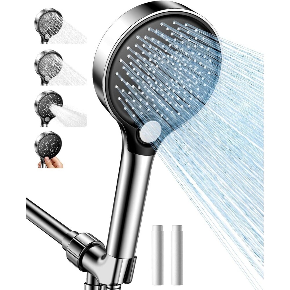 Handheld Shower Head with Multiple Spray Settings